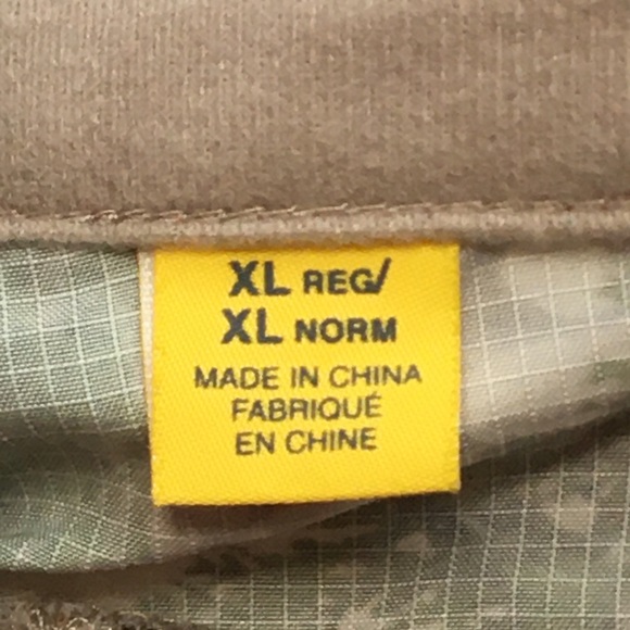 NWT XL Cabela’s Camouflage Camo Hunting Fishing Outdoors Men’s Pants - Picture 14 of 16